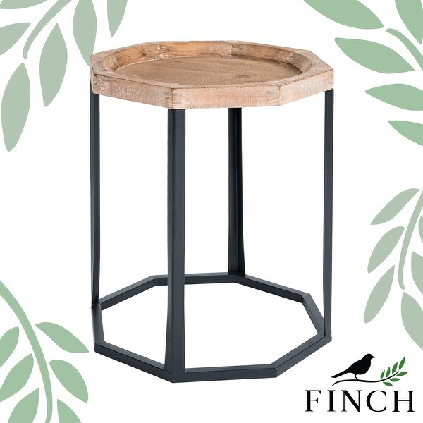side table light wood