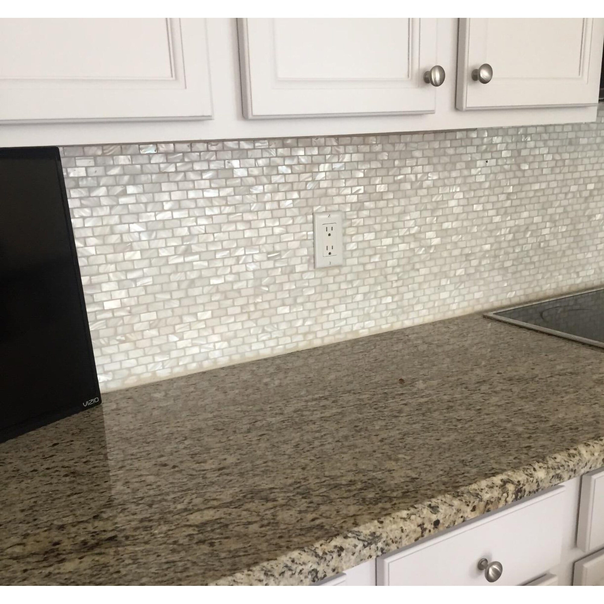 Opal Subway Tiles Vinyl