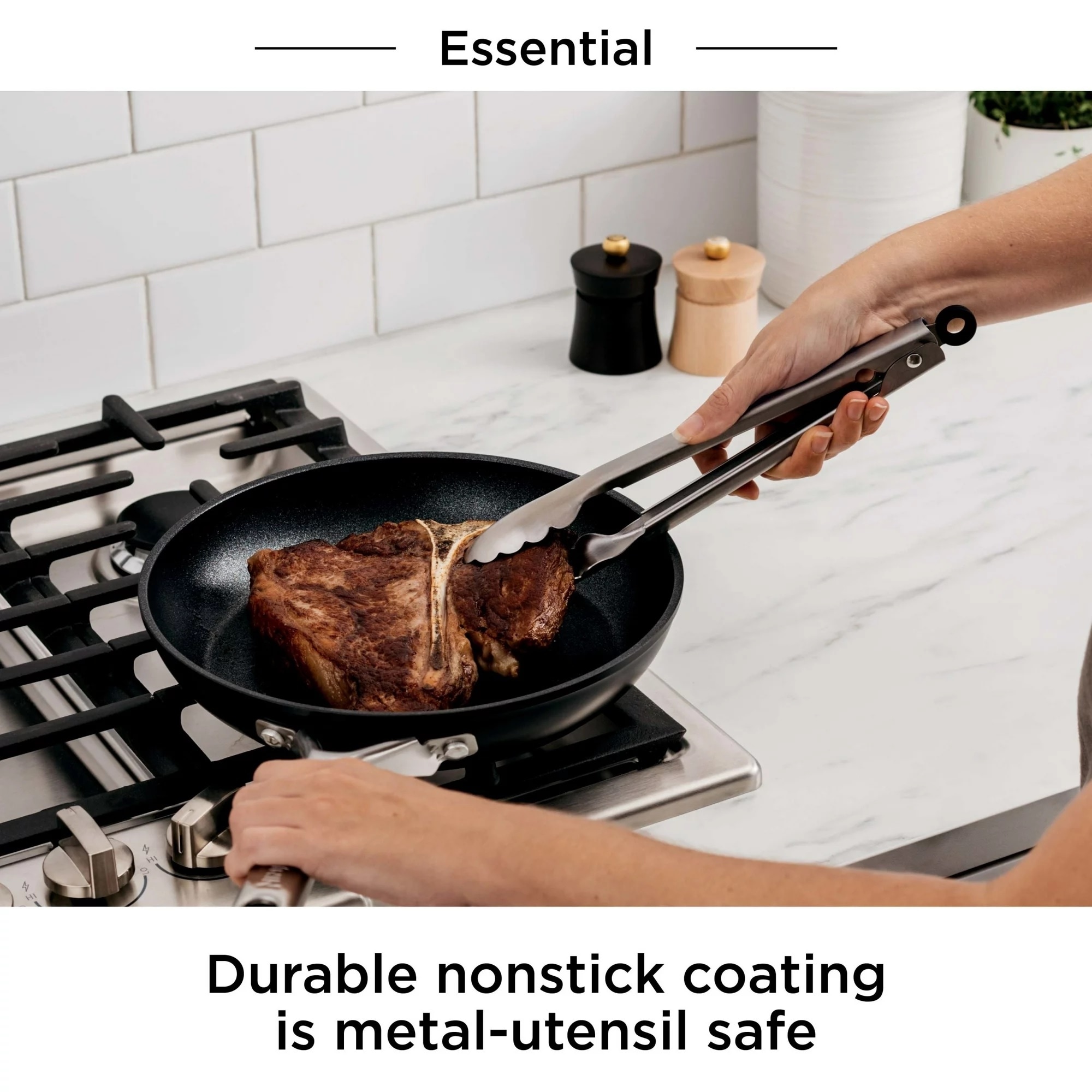Ninja Foodi NeverStick C10026 26 cm Fry Pan Black