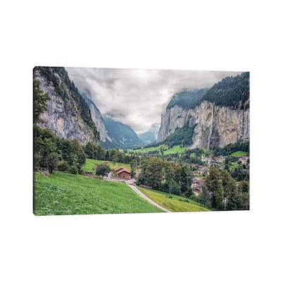 iCanvas "Swiss Valley" by Manjik Pictures Canvas Print