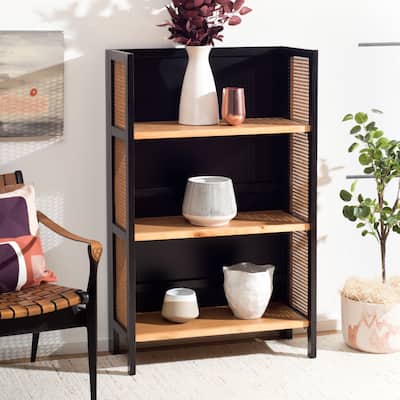 SAFAVIEH Dominga 3-Shelf Open Top Etagere - 30" W x 14" L x 47.3" H - 30Wx14Dx47H