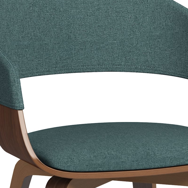 WYNDENHALL Calinda Mid Century Modern Bentwood Single Dining Chair - 20.5"w x 21.7"d x 30.9"h
