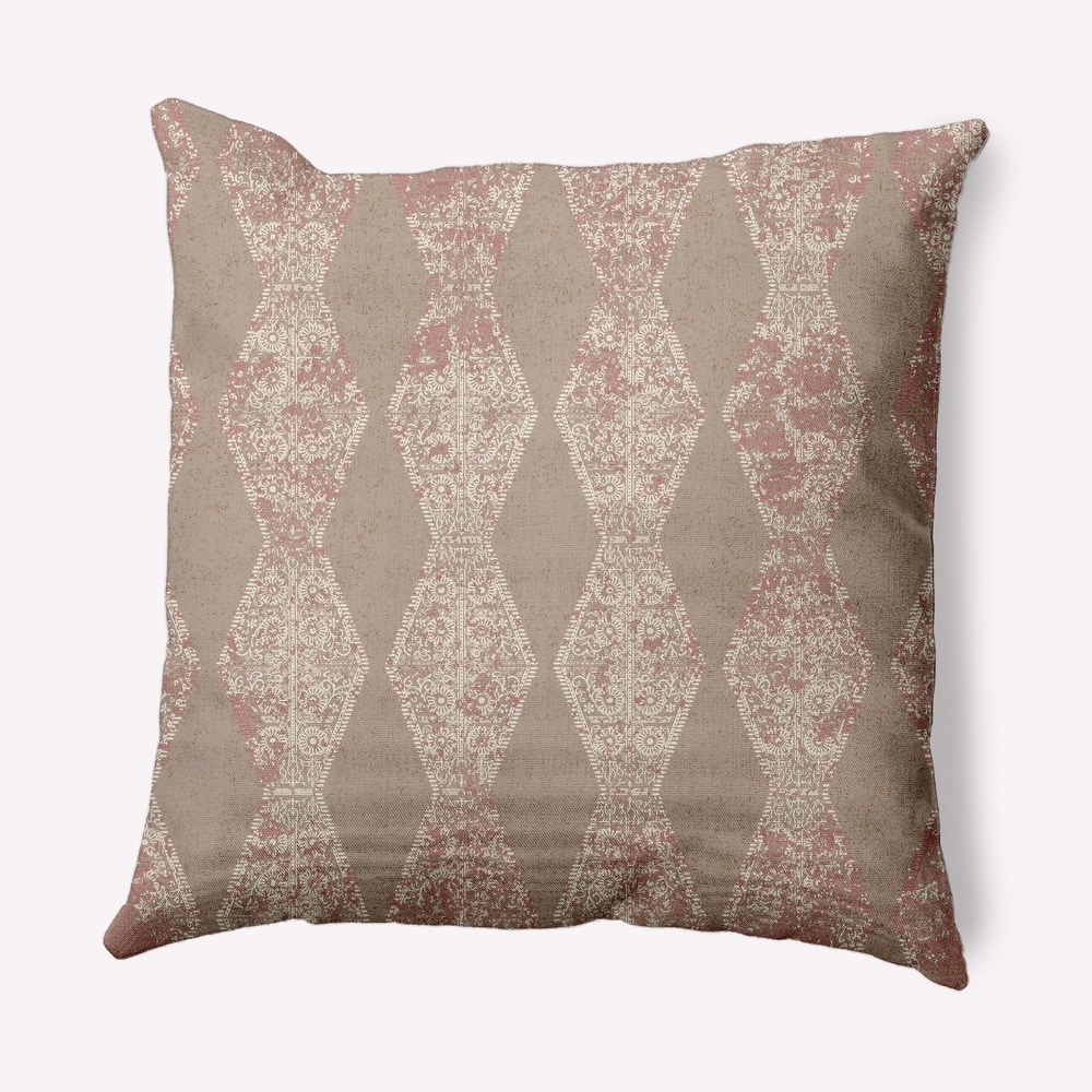 Pyramid Stripe Decorative Throw Pillow