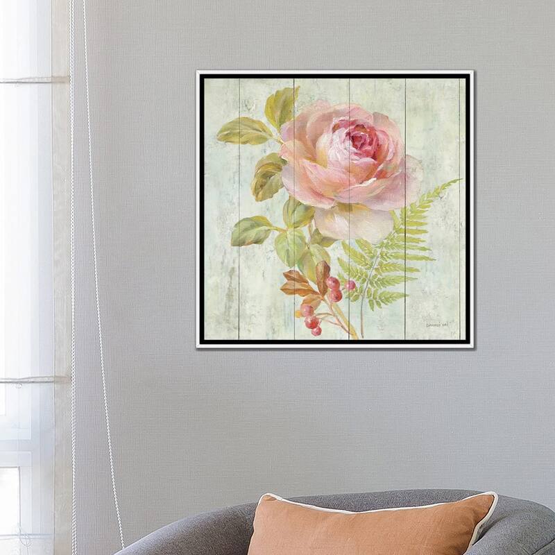 iCanvas "Natural Flora I" by Danhui Nai Framed