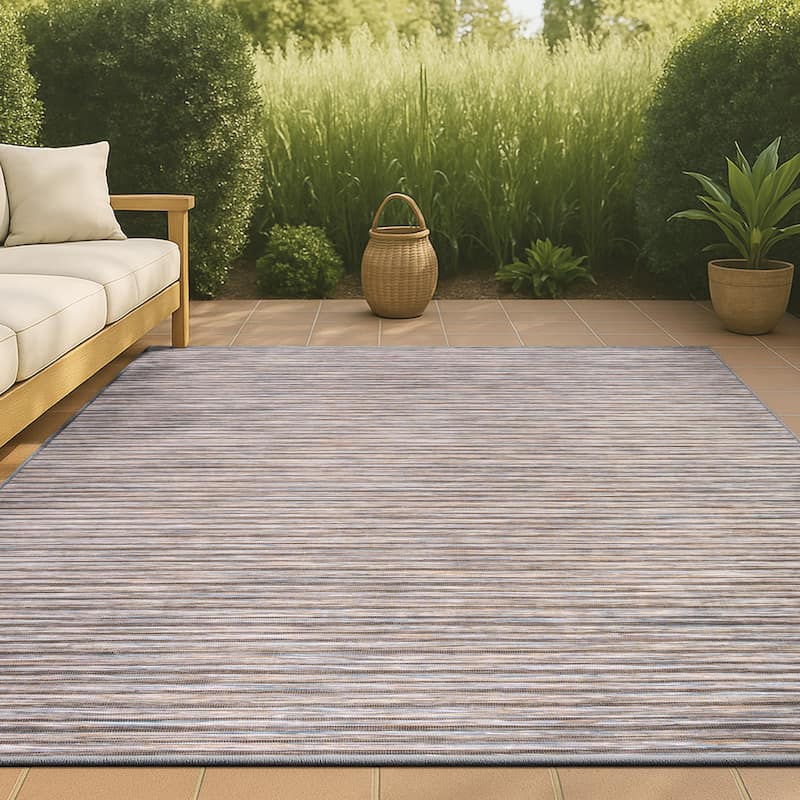 JONATHAN Y Finn Modern Farmhouse Pinstripe Area Rug