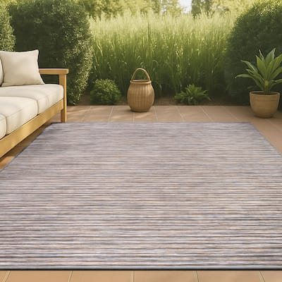 JONATHAN Y Finn Modern Farmhouse Pinstripe Area Rug