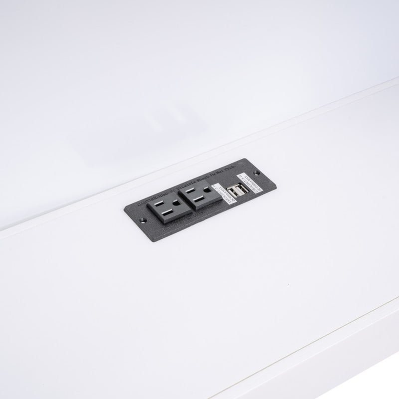 Twin Size Daybed with Trundle,Storage Cabinets and USB Ports