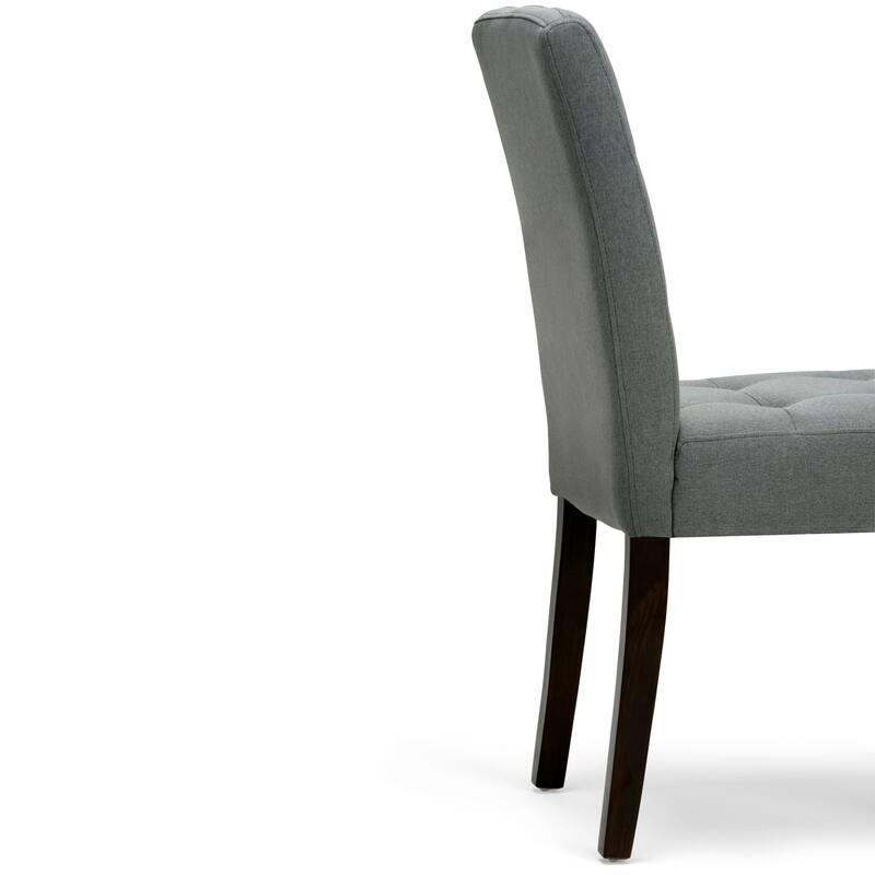WYNDENHALL Jefferson Contemporary Parson Dining Chair (Set of 2) - 18.9"w x 23"d x 35.8"h