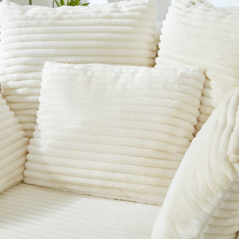 GDFStudio - 360° Swivel 55.9" Corduroy Upholstered Barrel Accent Chair