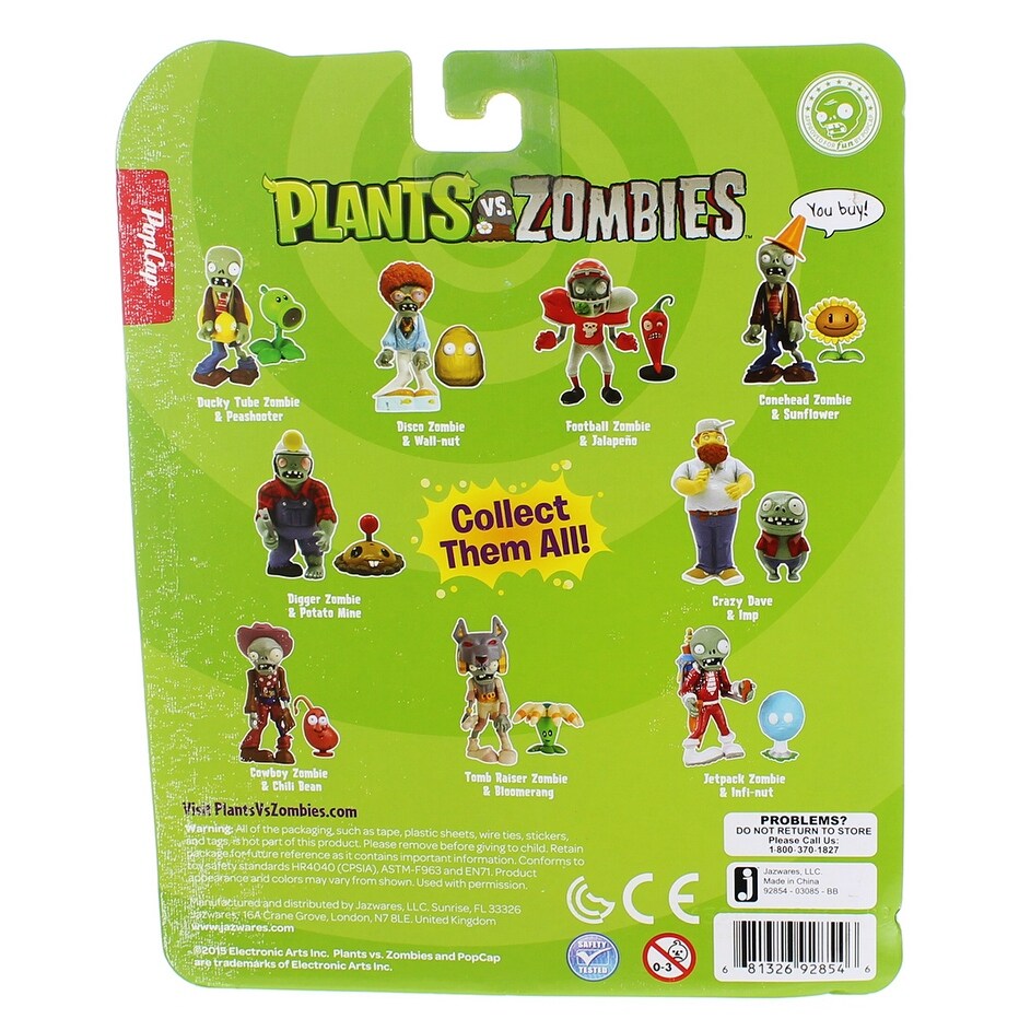 Shop Plants Vs Zombies 3 Action Figure Jester Zombie With