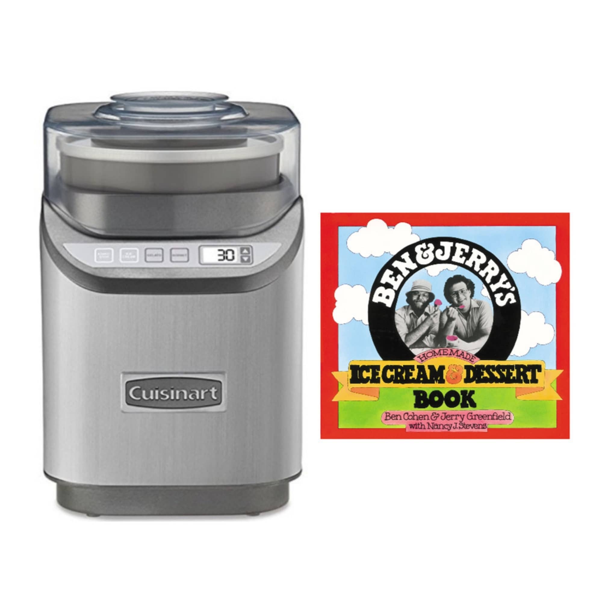 Cuisinart Ice70 Cool Creations Electronic Ice Cream Maker Bundle Overstock 32409107