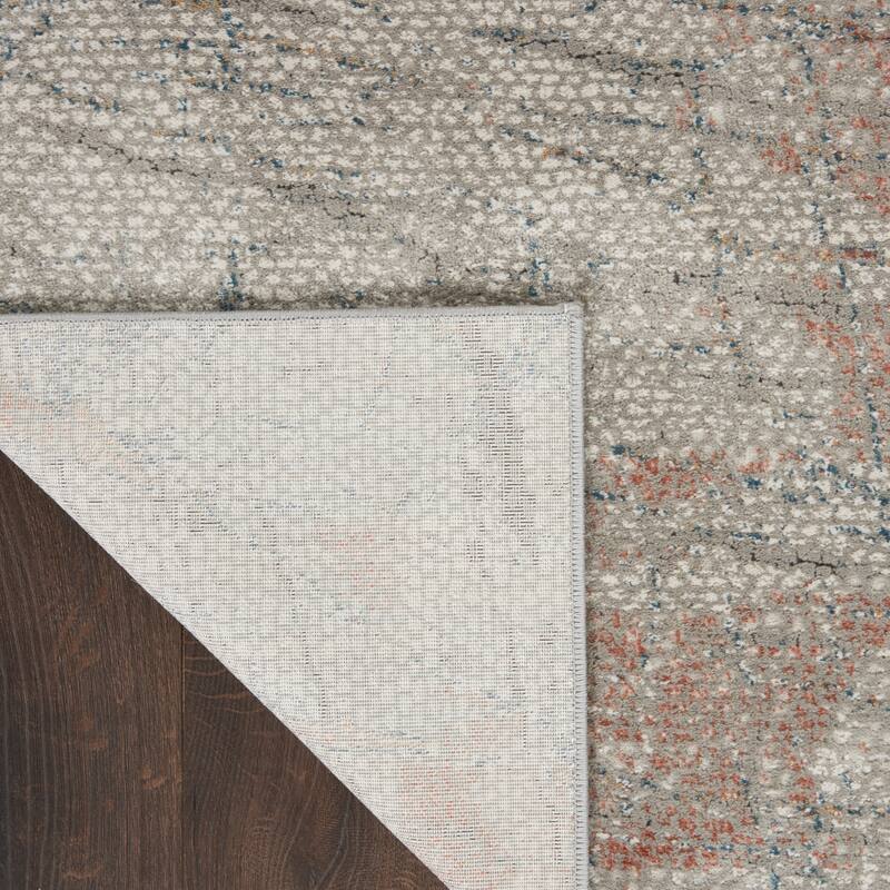 Nourison Rustic Textures Abstract Contemporary Area Rug