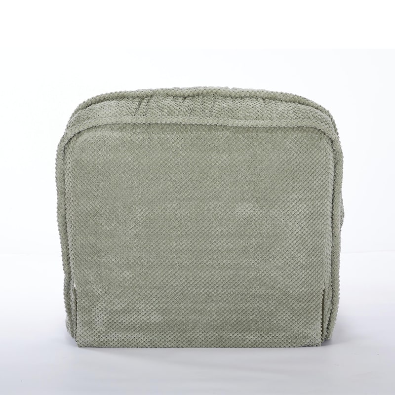 Green Modern 47.8" Upholstered 5 Adjustable Chaise Longue Chair with High-Back Cotton and Elastic Sponge