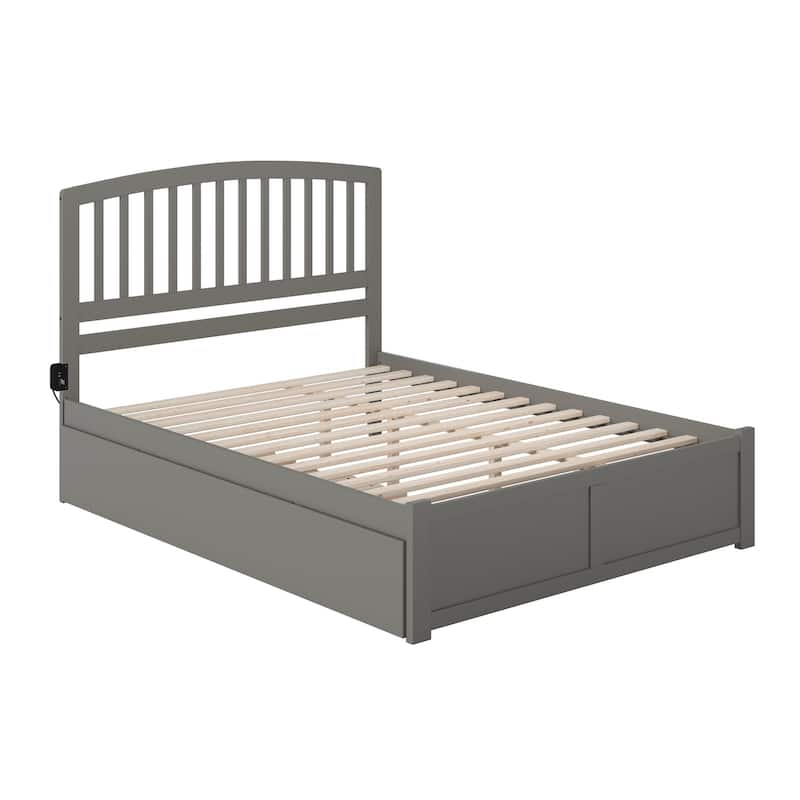 Richmond Bed with Footboard and Twin XL Trundle