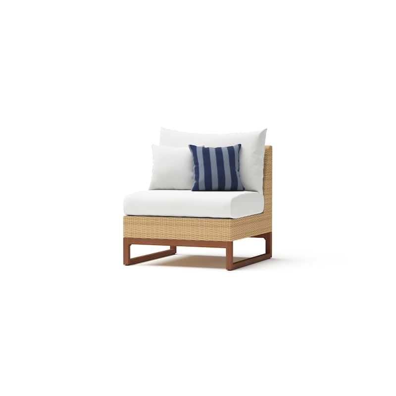 Mili 6 Piece Sunbrella Outdoor Patio Sectional and Table