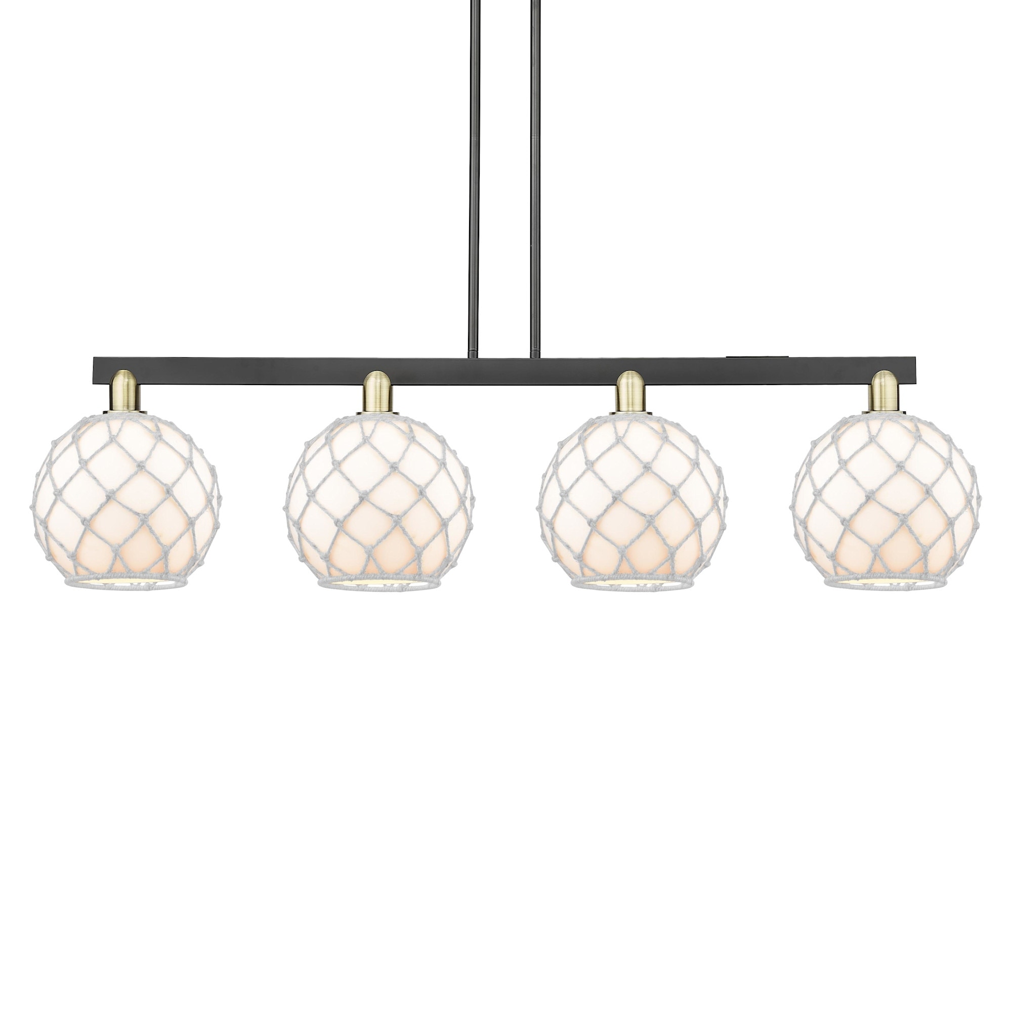 Innovations Lighting 716-4I-13-53 Farmhouse Rope Linear Farmhouse Rope