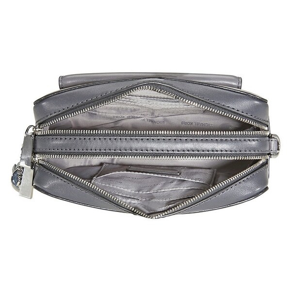 michael michael kors tricolor leather camera bag