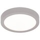 preview thumbnail 4 of 4, Ulko Exterior 1-light Silver LED Outdoor Large Flush Mount