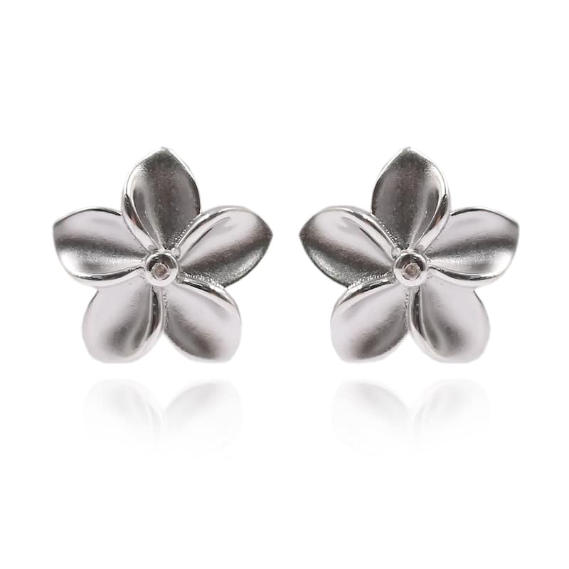 925 Sterling Silver Diamond Earrings