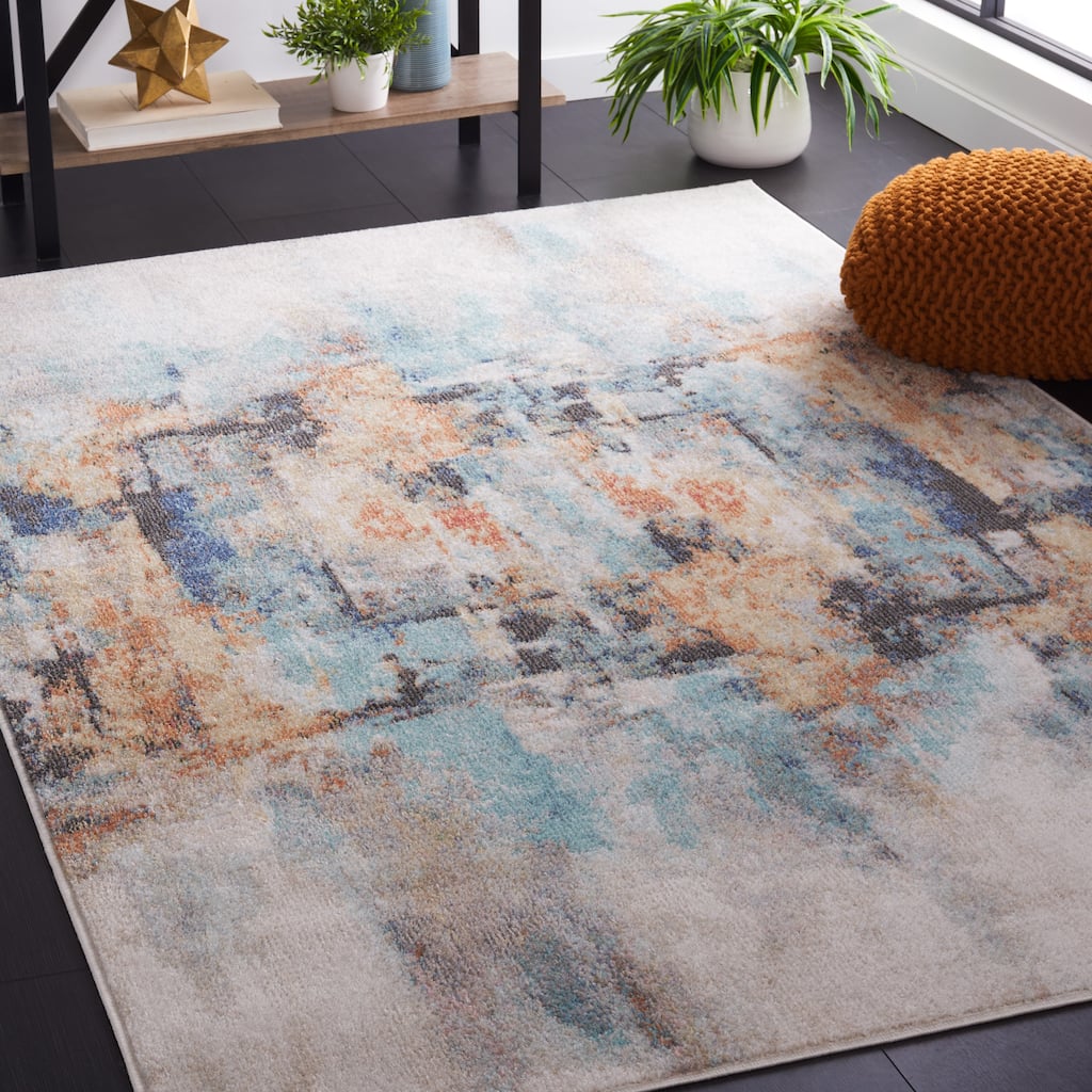 SAFAVIEH Phoenix Hermina Modern Abstract Rug