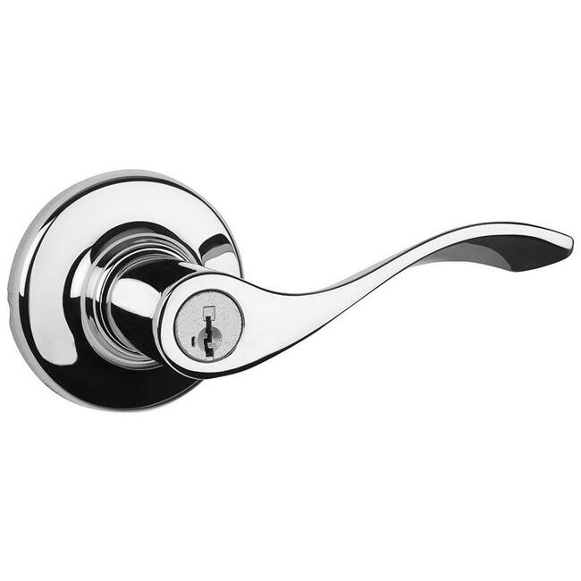 Kwikset Balboa Reversible Keyed Entry Door Leverset with SmartKey