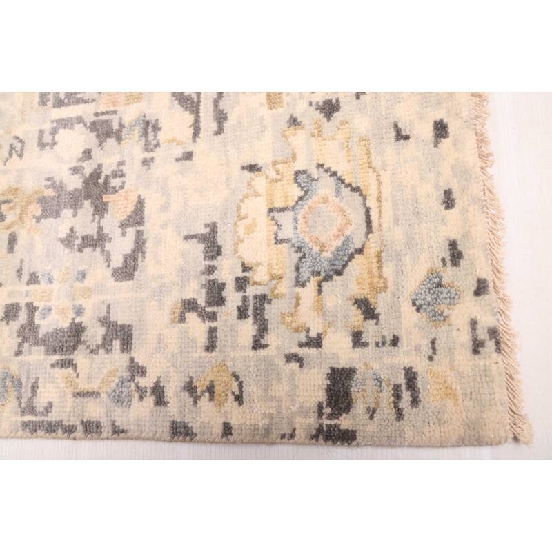 ECARPETGALLERY Hand-knotted Heritage Light Grey Wool Rug - 7'10 x 10'0