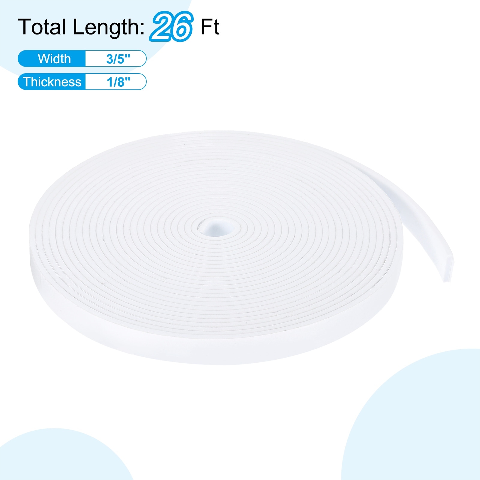 Weather Stripping Door Seal Self Adhesive