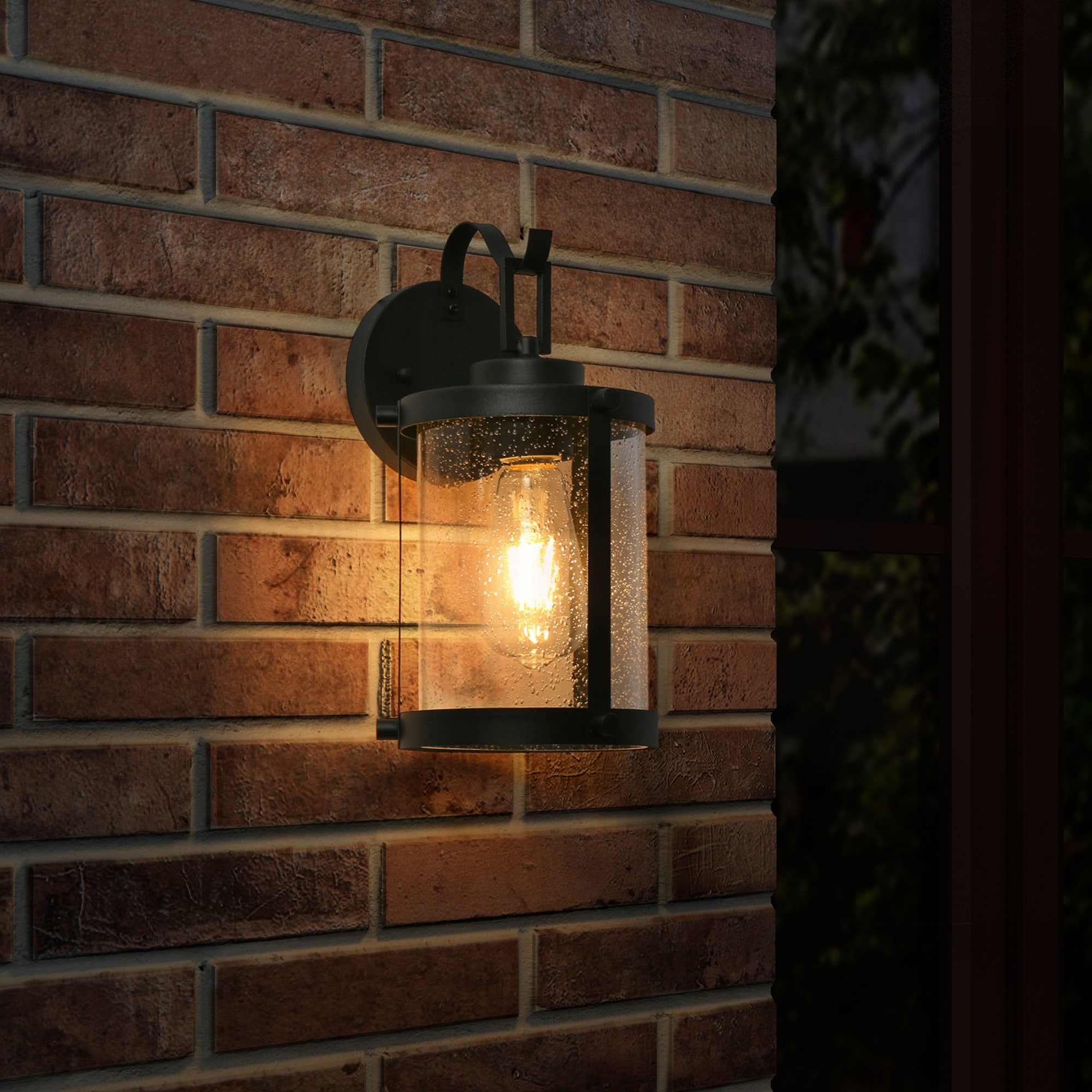 Modern farmhouse shop outdoor wall lighting