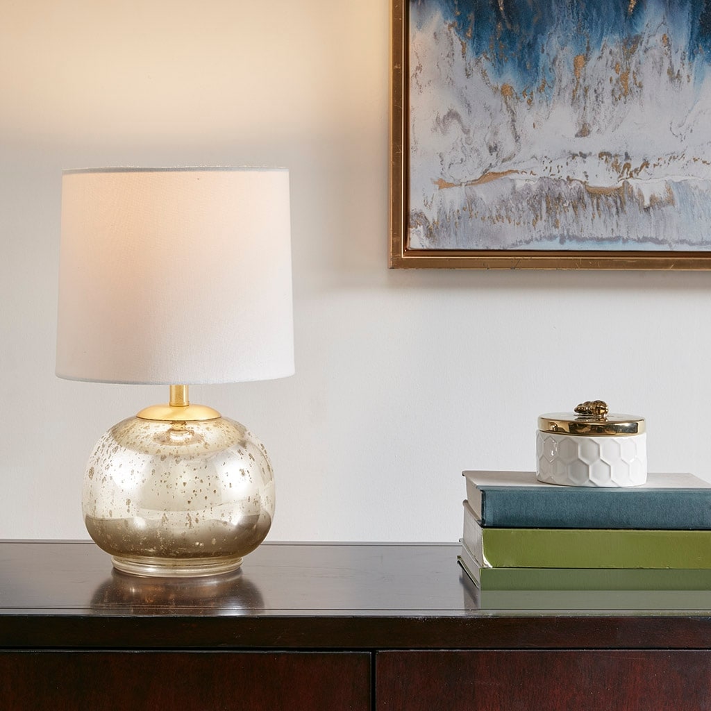Small glass table lamp shades on sale