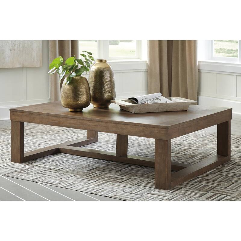 Cariton Gray Rectangular Cocktail Table