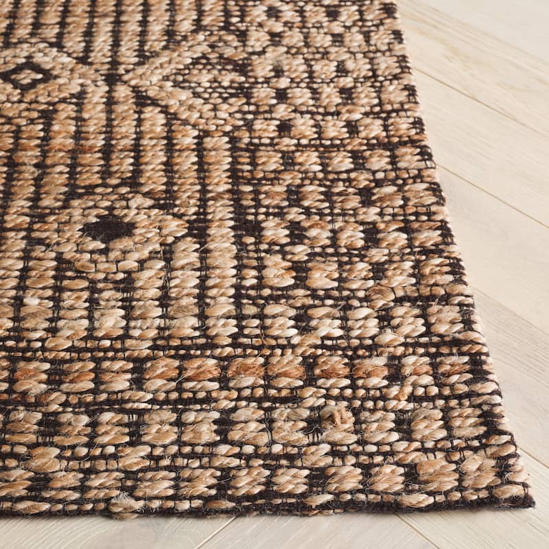 SAFAVIEH Flatweave Natural Dilfuza Fiber Farmhouse Hemp Rug
