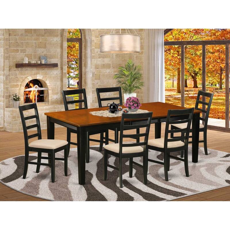 Renaissance Dining Set-Hardwood Table & Chairs-Elegant Home Furniture