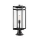 preview thumbnail 1 of 1, Nuri 1 Light Outdoor Pier Mounted Fixture