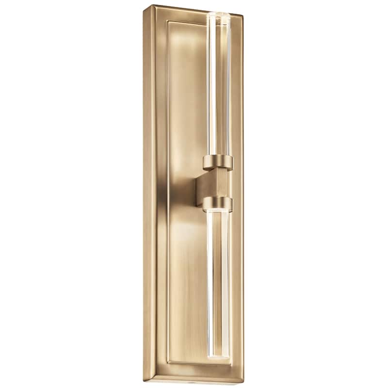 Kichler Lighting Sycara 2-Light Integrated LED Wall Sconce - Champagne Bronze - 19