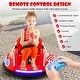preview thumbnail 19 of 36, 12V Electric Ride On Car with Remote Control and Flashing LED Lights - 29" x 29" x 17"