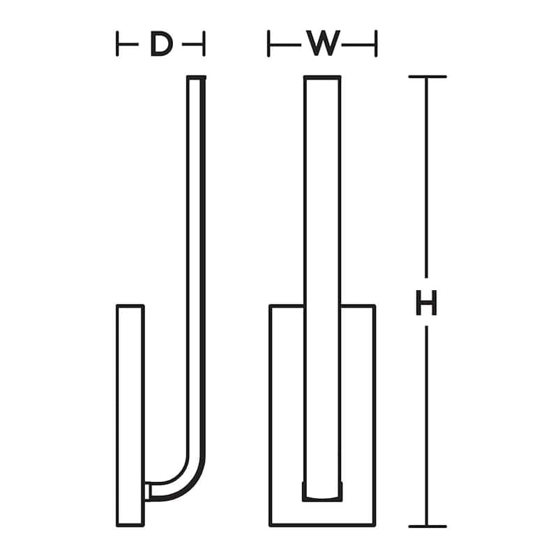 AFX LMNS0420LAJD1 Lumina 20" Tall Wall Sconce