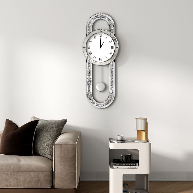 Glass Wall Clock