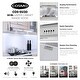 preview thumbnail 2 of 6, Cosmo 30 in. Ducted Under Cabinet Range Hood with 3-Speed Fan, Push Buttons