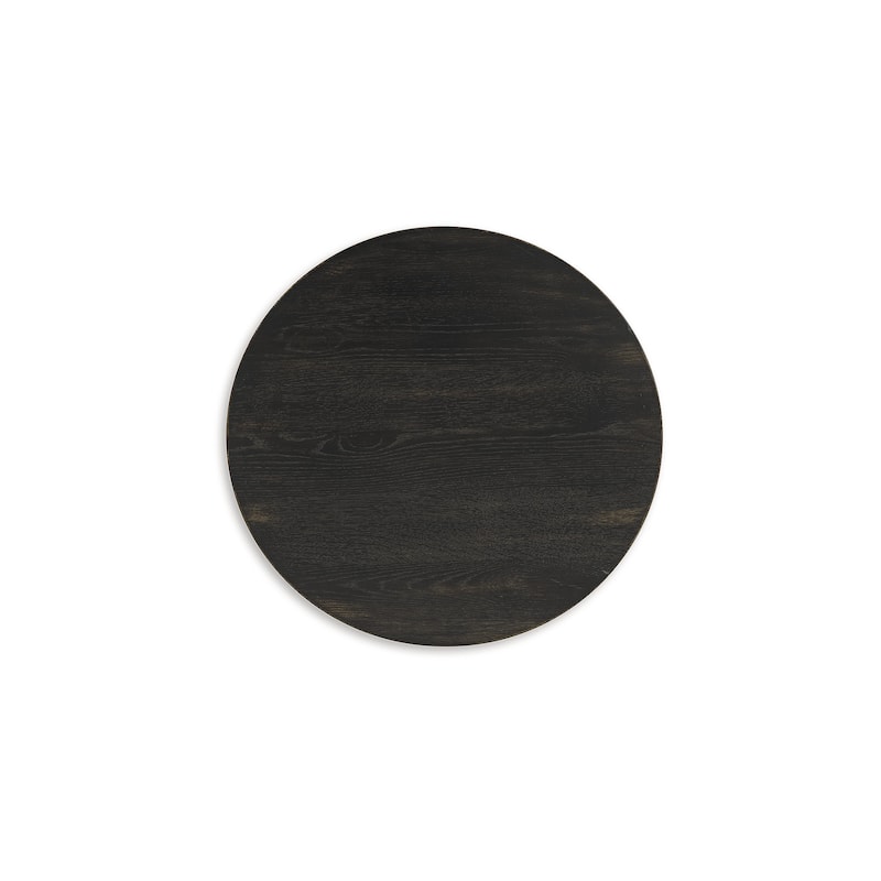 Signature Design by Ashley Galliden Black End Table - 24"W x 24"D x 24"H