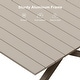 preview thumbnail 6 of 13, PURPLE LEAF PE Rattan Outdoor Patio Furniture Dining Set with All Aluminum Frame