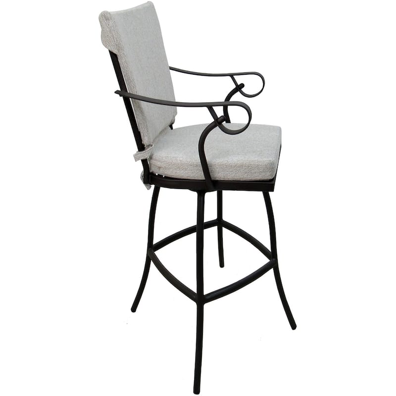 Outdoor or Indoor Counter 26", 30" or Extra Tall 34" Bar Stool - Jamey