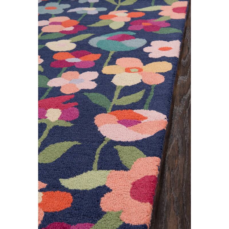 Momeni Newport Hand Tufted Wool Floral Area Rug On Sale Bed Bath