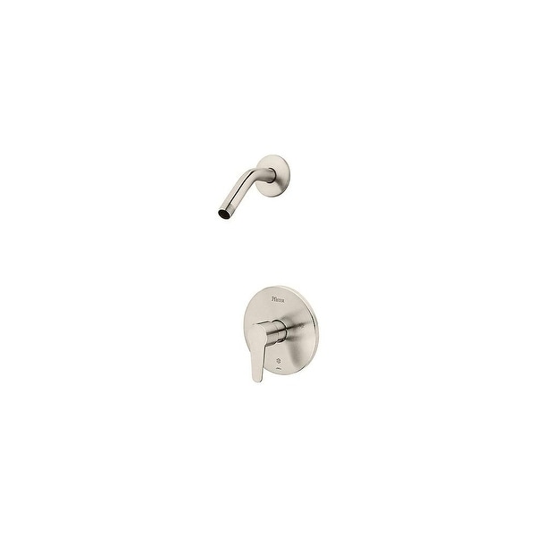 Pfister R89-060 Pfirst Modern Pressure Balanced Shower Valve Trim with 4-1/2" Shower Arm and Flange