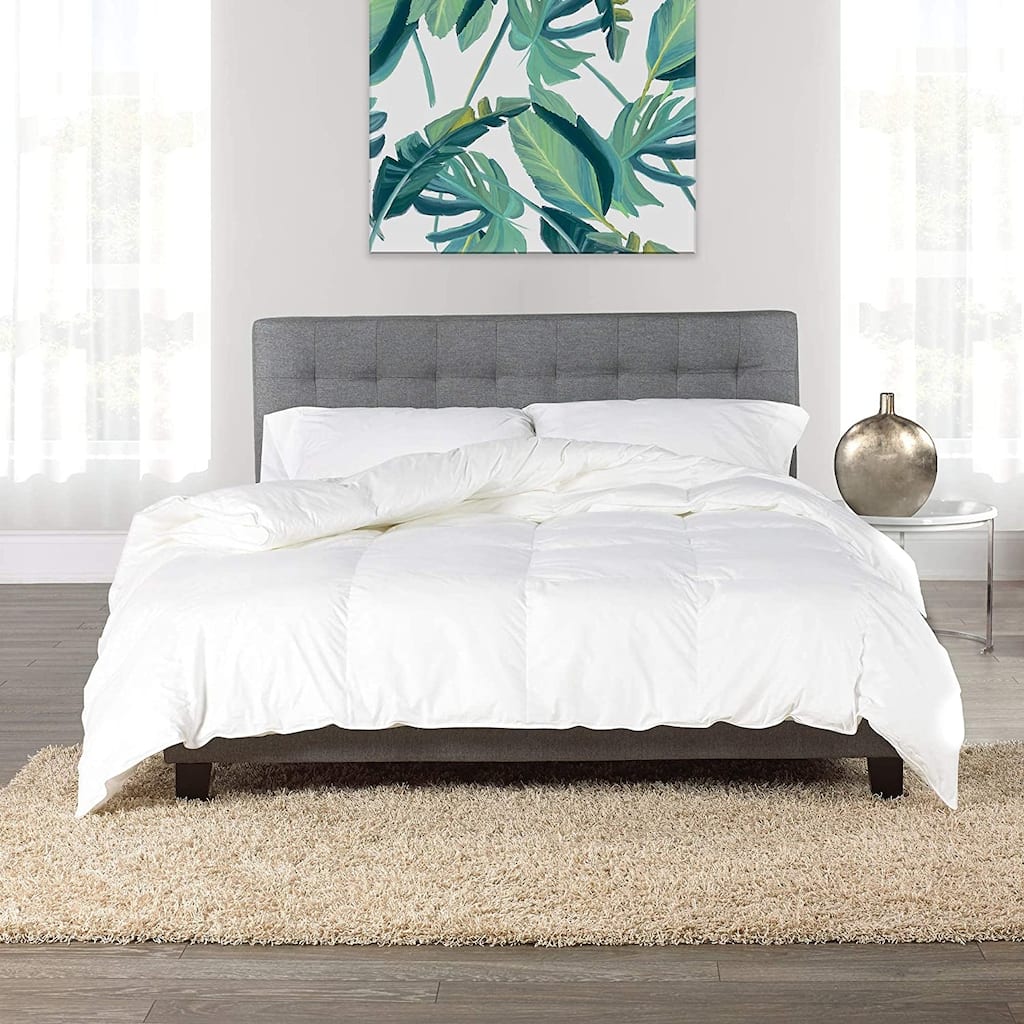 All Season Luxury Light Weight Goose Down Comforter