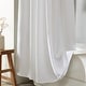 preview thumbnail 5 of 12, Calvin Klein Waffle Solid Shower Curtain