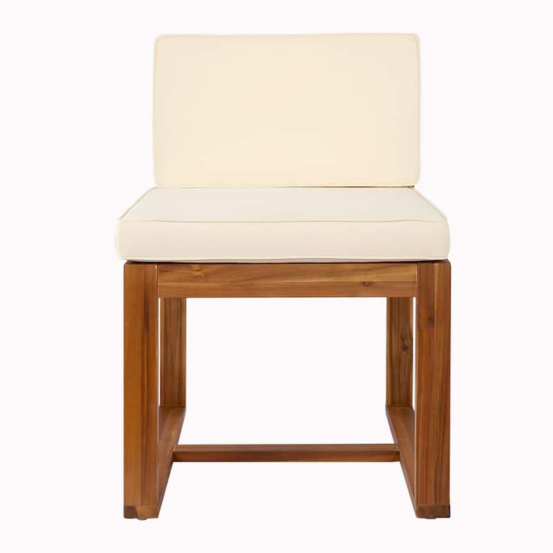 Dining Table and Chairs Set with 4 Upholstered Dining Chairs