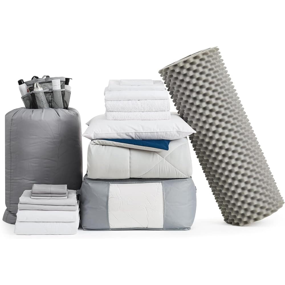 College Dorm Twin XL Bedding Pack