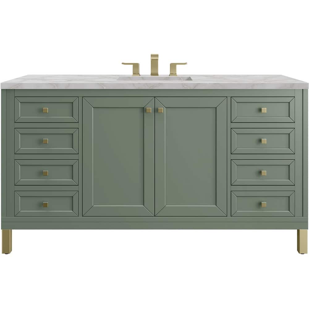James Martin Vanities 503-V60S-3VSL Chicago 60" Free Standing Single