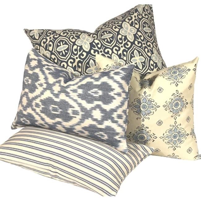 Medallion Handprint Throw Pillow