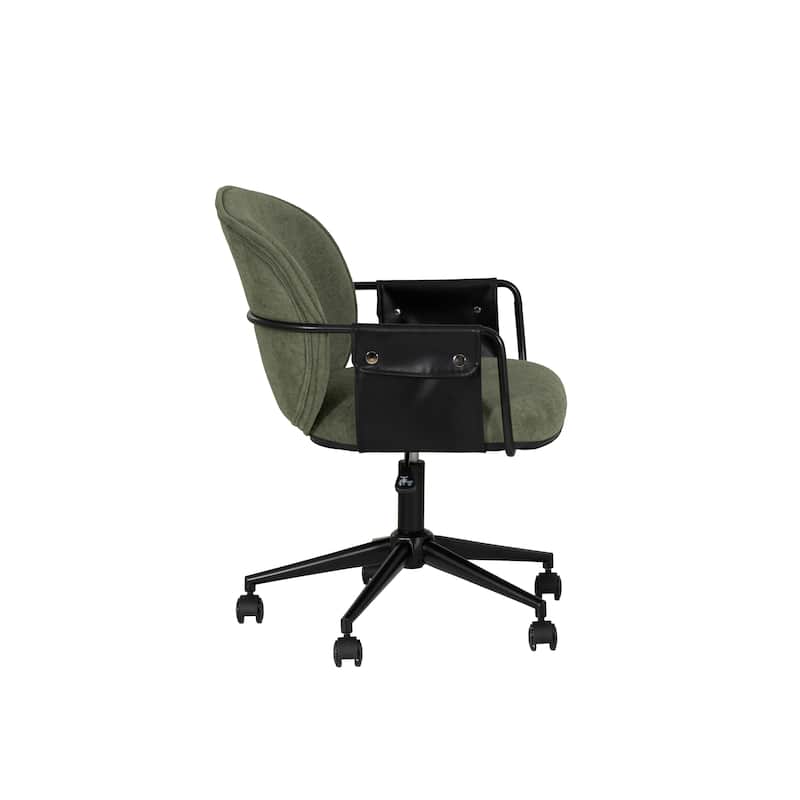 Karri Adjustable Office Chair with Black Base